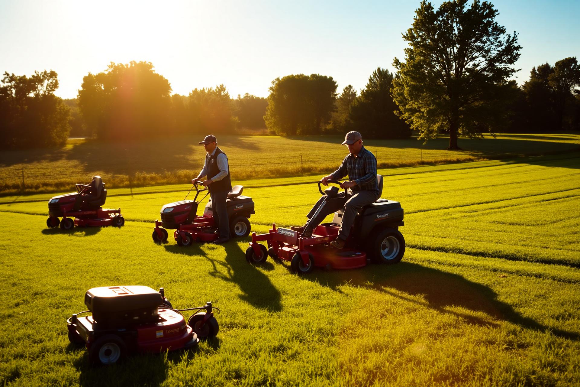 Kistner Lawn Care commercial mowers